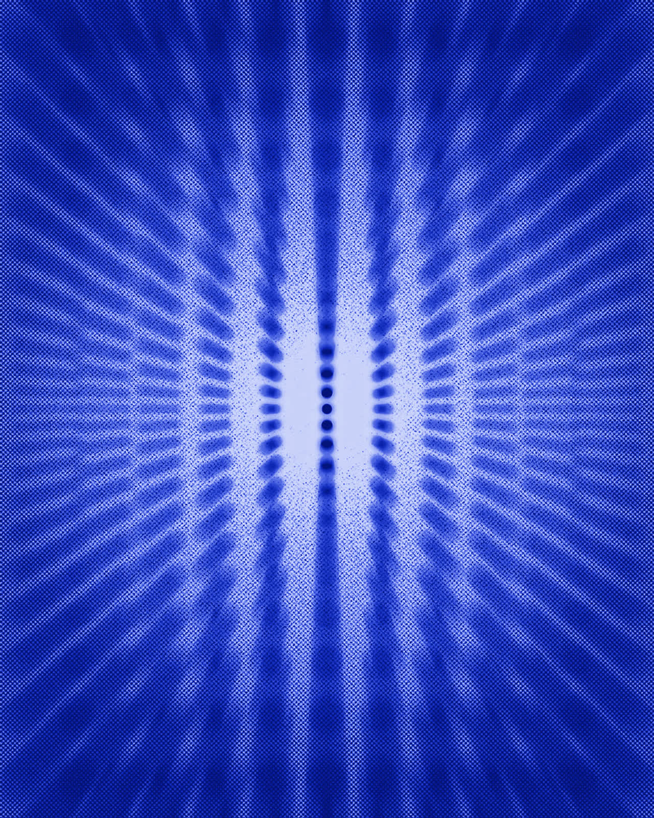 Abstract radial pattern